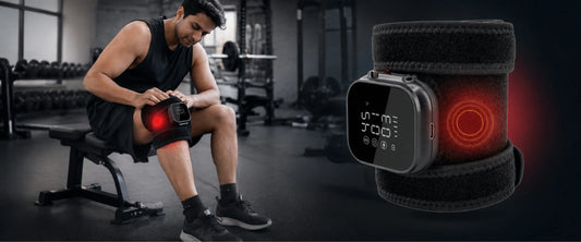 Infraheat vibration patch for pain relief