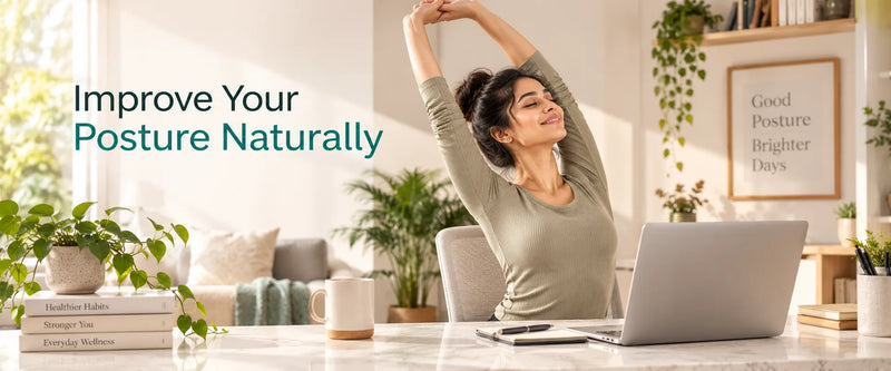 12 Ways to Improve Your Posture Naturally Without a Brace
